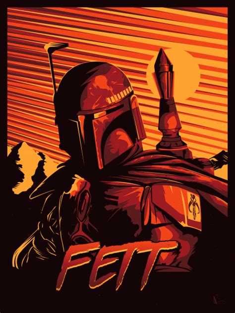 Boba Fett Poster Clancy Posterspy