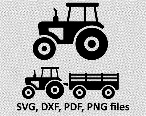 See more of free svg files on facebook. Tractor SVG/ Tractor DXF/ Tractor silhouette Clipart ...