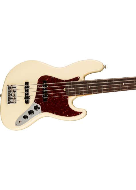 Fender American Professional II Jazz Bass V Olympic White Prinz