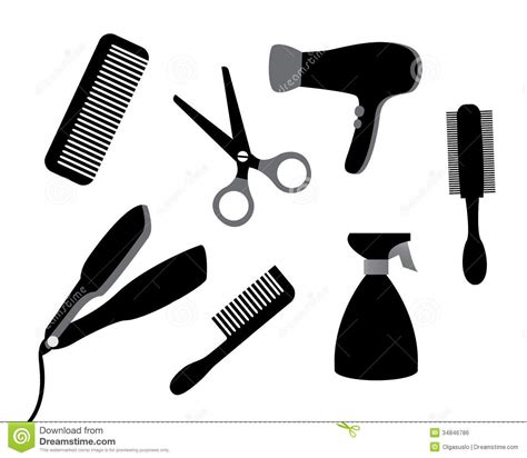 Almost files can be used for commercial. Devices for hair care stock vector. Illustration of ...