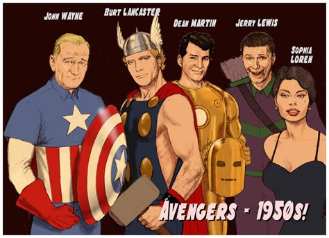 Tliid The Avengers Cast 1950s Style By Nick Perks On Deviantart