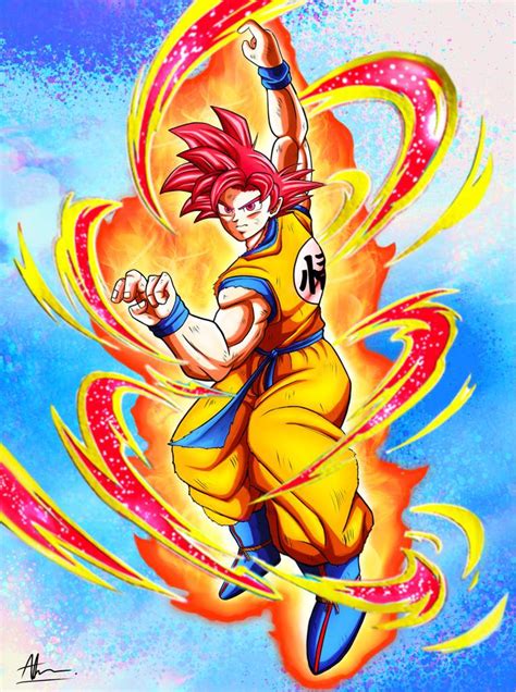 Drawing Super Saiyan God Goku Dragon Ball Super Official™ Amino