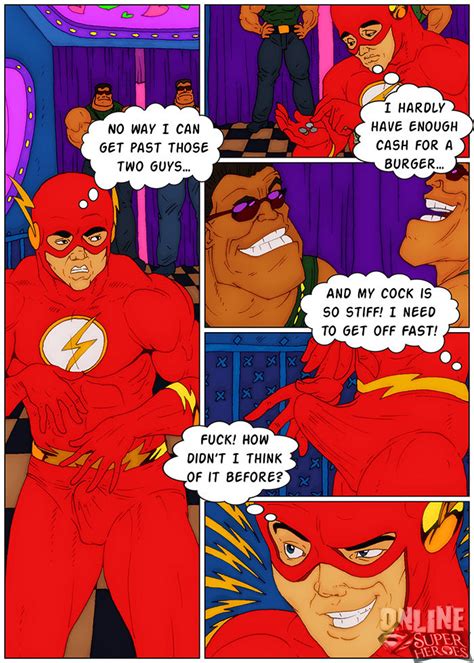 Read Online Superheroes Flash In Bawdy House Justice League Hentai