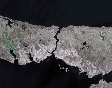 The Bosphorus Strait Turkey Captured By The Copernicus Se Flickr