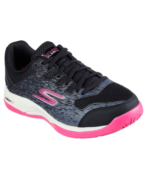 Skechers Womens Relaxed Fit Arch Fit Viper Court Pickleball Shoes