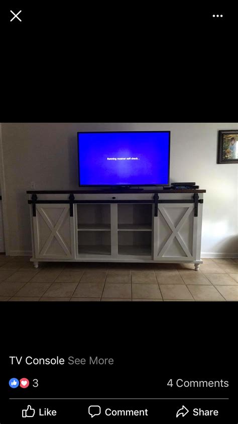 Custom Built Media Console Sliding Barn Doors Barn Doors Sliding