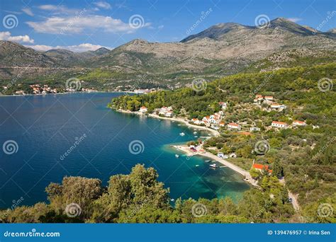 Adriatic Sea Southern Dalmatia Croatia Stock Image Image Of