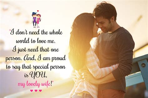 Romantic Lovely Wife Quotes At Best Quotes