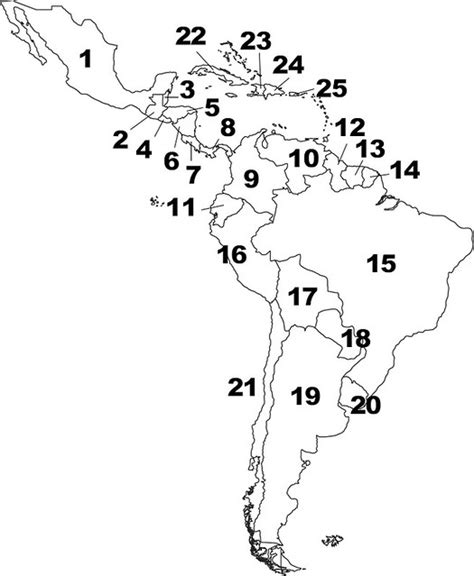 Latin America Countries Quiz By Humangeo