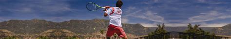 In tennis, there are a variety of types of shots (ways of hitting the ball) which can be categorized in various ways. Hitting on the Weil Academy tennis courts in Ojai CA the ...