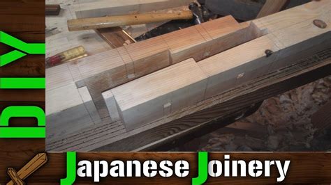 Diy Traditional Japanese Wood Joints Rabbeted Oblique Scarf Splice