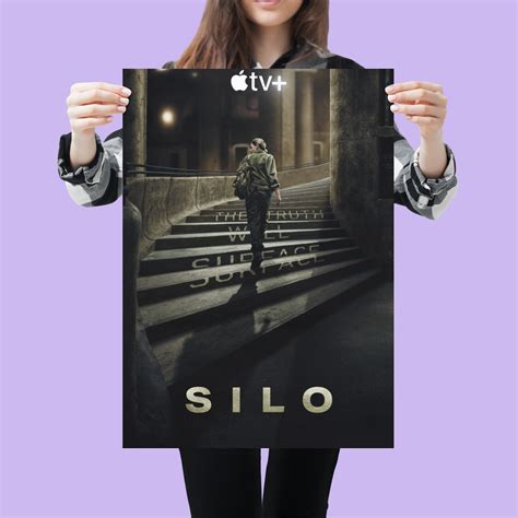 Silo Rebecca Ferguson Iain Glen TV POSTER Lost Posters