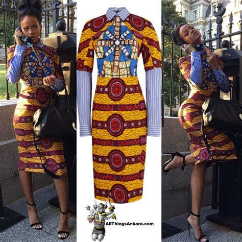 All Things Ankara Celebrities Rihanna Wears Stella Jean Barbara