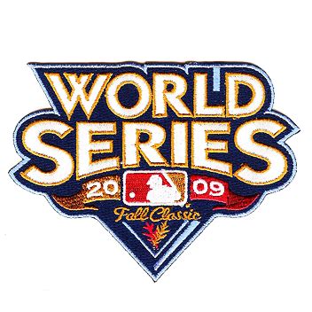 World Series 2009 Fall Classic Embroiderey Patches Sports | Mlb world series, World series ...