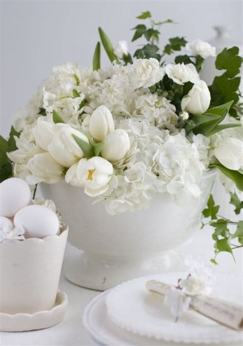 26 Refined White Easter Décor Ideas Digsdigs