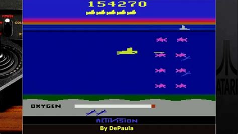 Seaquest Atari 2600 Gameplay Youtube
