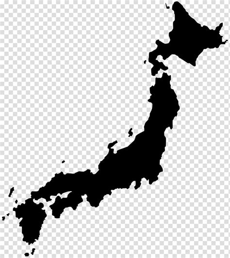 Free Download Block Japan Black Japan Map Illustration Transparent