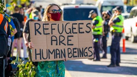 Protesters Demand Release Of Asylum Seekers After Seven Years Of