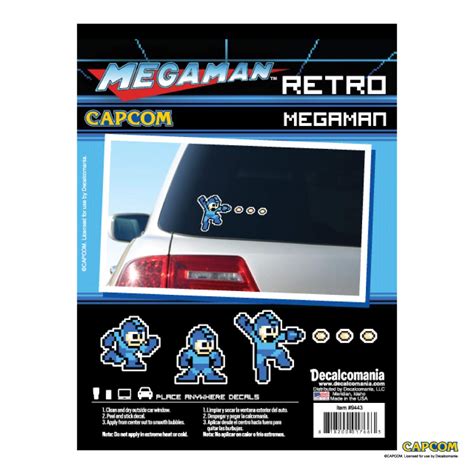 Buy Megaman Retro Arcade 8 Bit Decals Mega Man Sticker Vehicle Decal