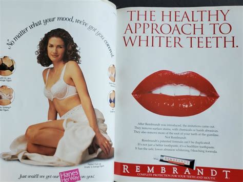 Self Magazine Yasmine Bleeth Niki Taylor Tyra Banks Hanes Her Way Ads Rare Ebay