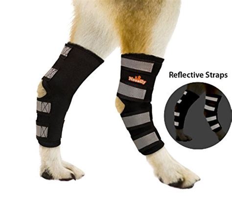 Neoally Dog And Cat Back Leg Braces Pair Canine Hind Hock Sleeves With