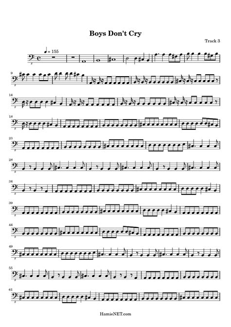 Baby dont cry chords by exo. Boys Don't Cry Sheet Music - Boys Don't Cry Score ...