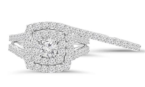 2 CTTW Diamond Engagement Ring Groupon Goods