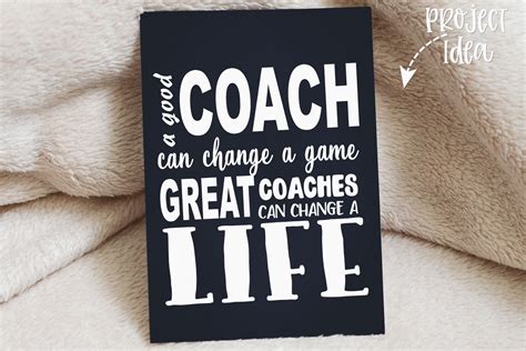 A Good Coach Can Change A Game Svg Coach Shirt Coach Sign 357388