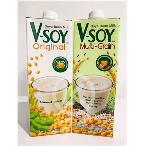 Salah satu minuman favorit keluarga dan akhirnya bisa nyobain recreate minuman ini! V-Soy Susu kacang kedelai rasa Original / Multi grain ...
