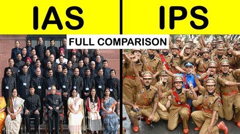 Ias Vs Ips Full Comparison Unbiased In Hindi Ips Vs Ias Who Is More Powerful Youtube