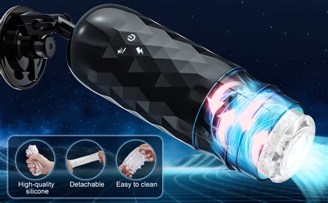 Automatic Thrusting Rotating Male Masterburbator Adult Toys Electric Pocket Pussy