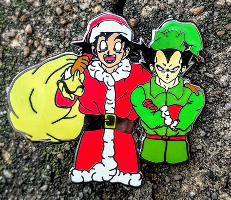 2016 Edition Dbz Christmas Pin From Pinzord Ordered Its The Most