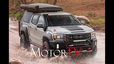 Gmc Canyon At4 Ovrlandx Off Road Concept Youtube