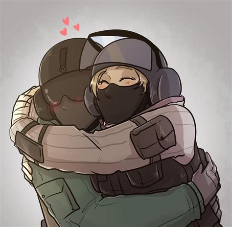 Jager And Iq For Theofficialjager ╰´︶`╯♡ R6 Fanart Rainbow