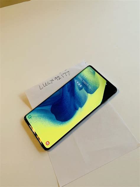 Samsung Galaxy S10 5g Sprint Silver 256gb 8gb Sm G977p