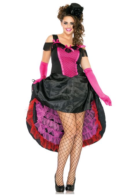 Plus Size Can Can Girl Costume Showgirl Costume Costume Sexy Costumes Burlesques Burlesque