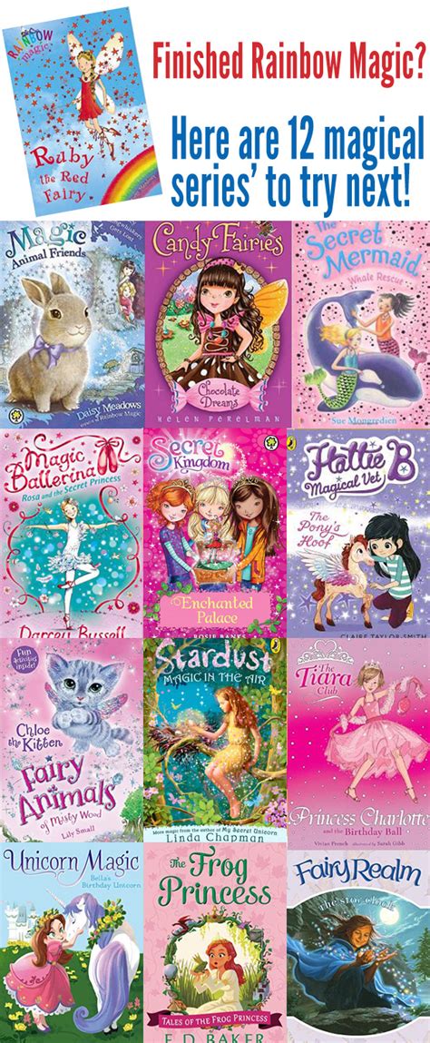 12 Magical Chapter Book Series For Kids Who Love Rainbow Magic