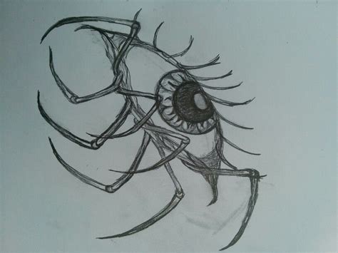 Eye Spider My Drawings Drawing Projects Drawings