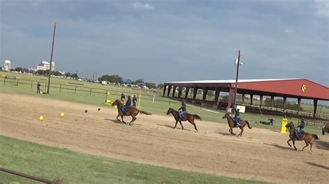 The 1st Cavalry Horse Detachment From Fort Hood Performing Today