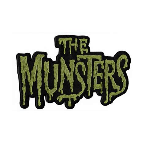 The Munsters Embroidered Large Patch Etsy