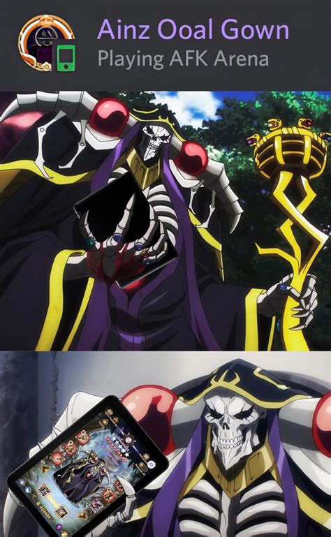 Ainz Ooal Gown Playing Afk Arena Roverlord