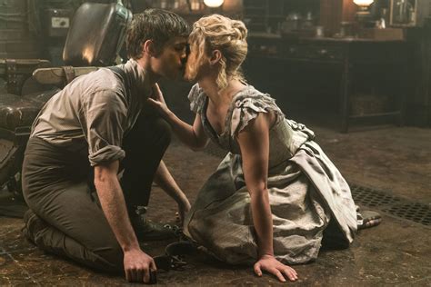 harry treadaway as dr victor frankenstein billie piper as brona croft lilly in penny