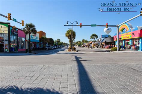 Main Street ~ Grand Strand Resorts In North Myrtle Beach North
