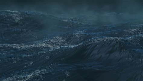 High Quality 3d Render Of Stormy Ocean Extremely Realistic Created