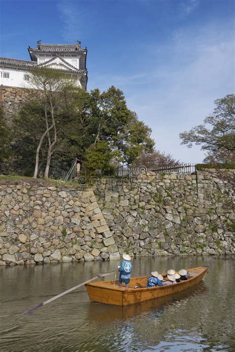 Luchtmening Van De Woonplaats Van Himeji De Stad In Van Het Kasteel Van Himeji In Hyogo Kansai