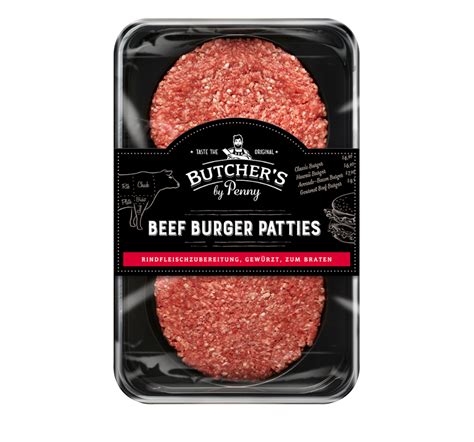 Butcher S Beef Burger Patties PENNY De
