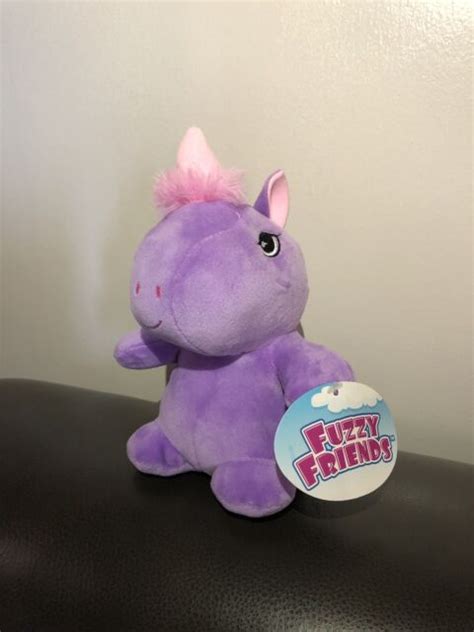 Purple Pink Unicorn Stuffed Animal Plush Fuzzy Friends For Sale Online