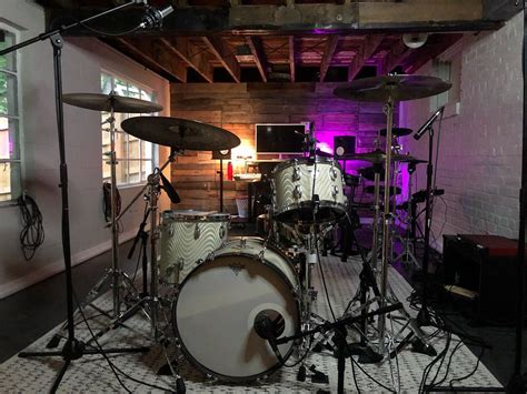 Built My Own Drum Studio In My Basement So Excited To Record Rdrums