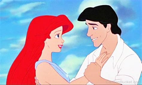 Prince Eric And Ariel In Romantic Mood