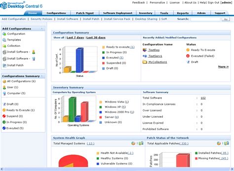 Find the highest rated inventory management software pricing, reviews users access the system via desktops, tablets, smartphones, or mobile barcode guns. Screenshot, Review, Downloads of Shareware Adventnet ManageEngine Desktop Central